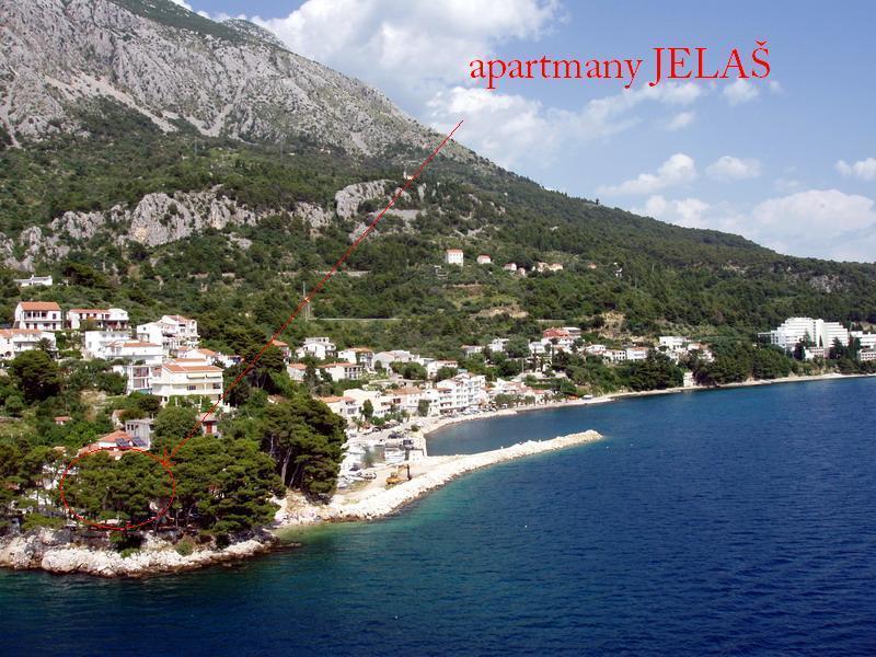 Apartment Jelas Živogošće エクステリア 写真